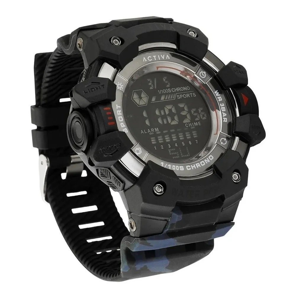 ACW8050MC-003 Activa Armour X Men's Digital Watch 50mm Camouflage Black
